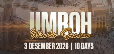 Umroh Winter Season 3 Desember 2026